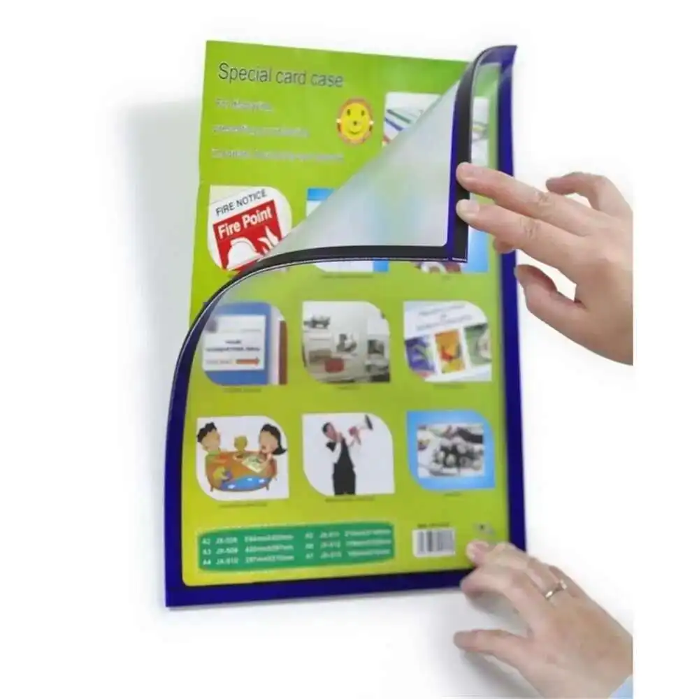 Photo Frame A4 Magnetic Cadre Picture Baby Slam Proof Magnetic Photo Refrigerator Wall Decor Porta Retrato Marco Foto