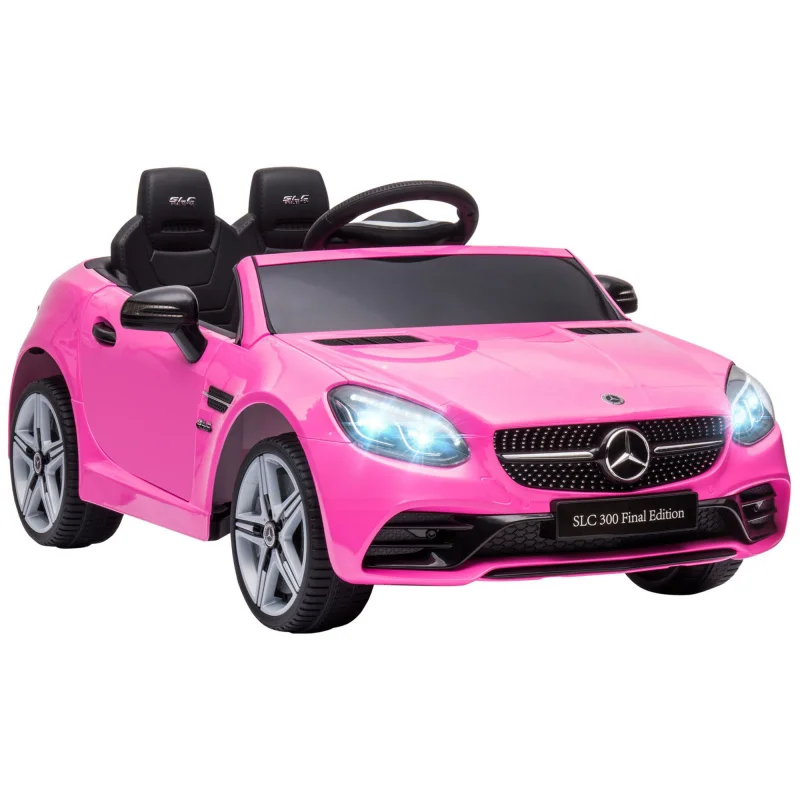 

Gift for Children Pink | 12V Kids Electric Ride On Car with Parent Remote, Music, Lights, Suspension Wheels, 2 Motors