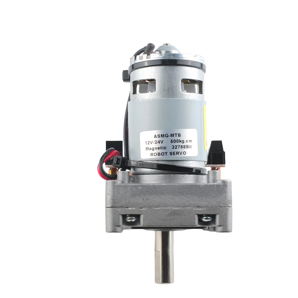 ASMG-MTB 500kg.cm Servo Non-Contact Magnetic Encoded High Torque Servo for Robot Arm Valve Control Camera PTZ Control