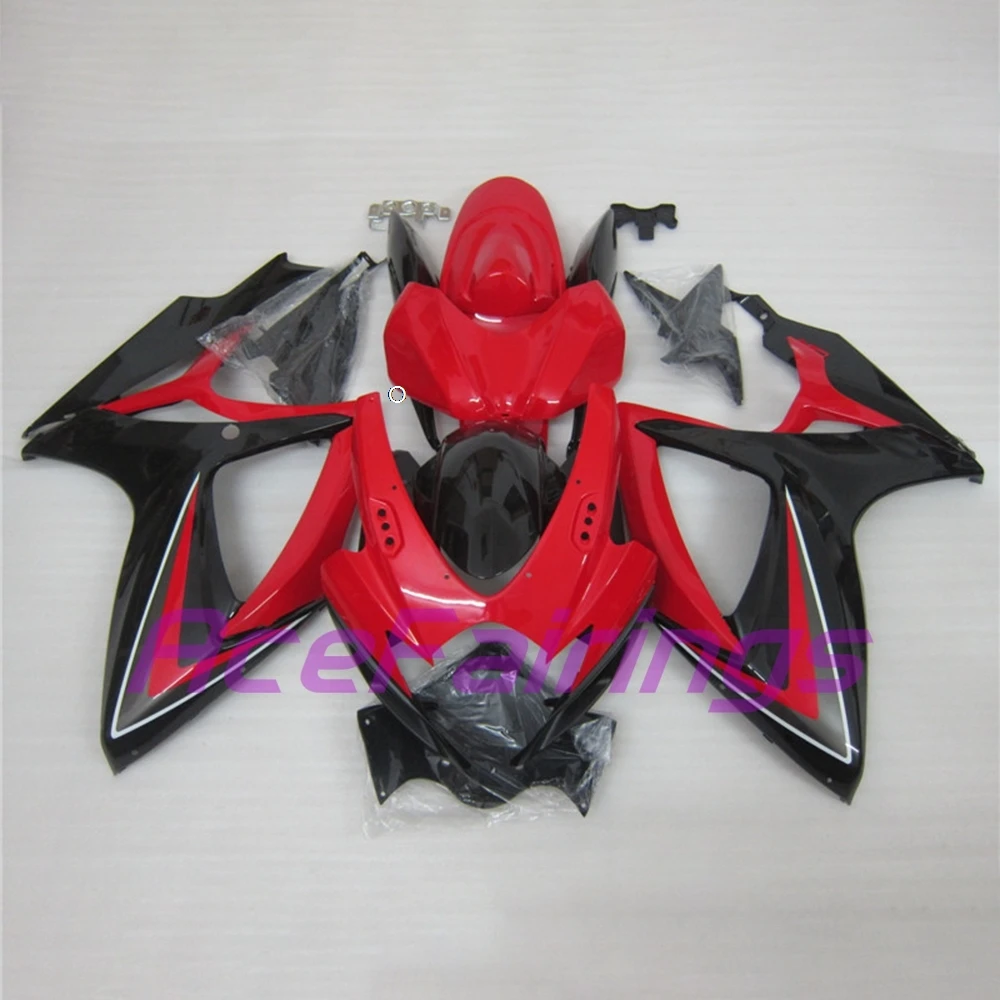 Nuevas Carenas Duraderas para Suzuki GSXR600 750 2006 2007, Kit de Carenado con Esquemas de Color Personalizables 06 07 GSXR600 GSXR750