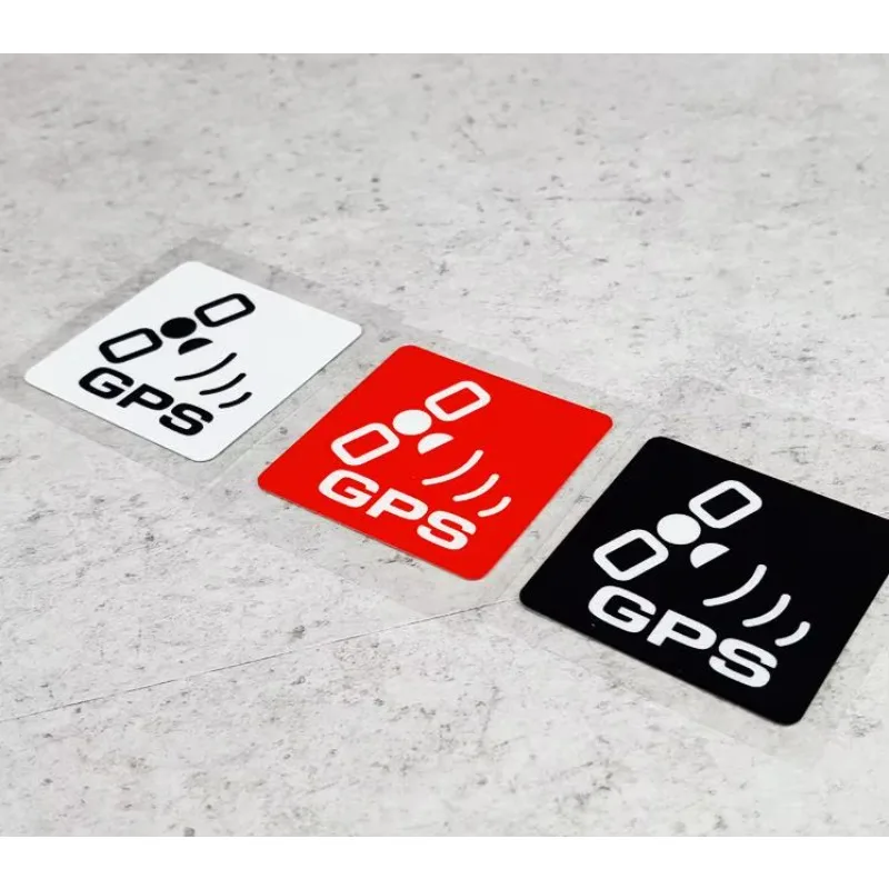 

2Pcs/Set GPS Signal Car Stickers, Waterproof Vinyl Decals, Multi-Color Options for Bicycle & Universal Vehicle Decor