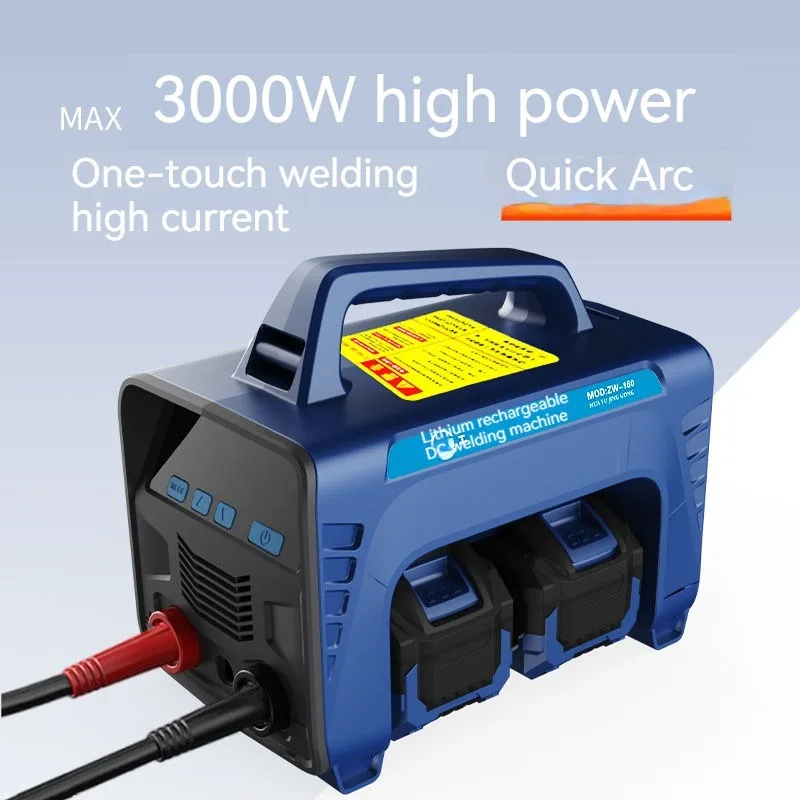 Lithium Battery Powered Wireless DC Metal Arc Welder Manual Portable Welding Machine For Outdoor Construction Repair Household