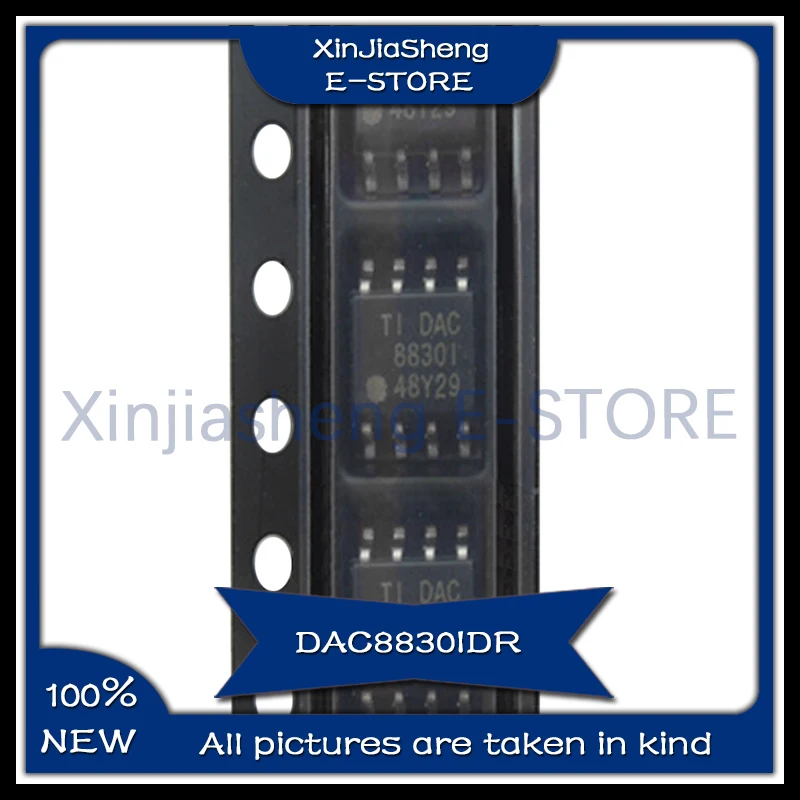 DAC8830IDR 1PCS/LOT DAC8830 8830I SOP8 16-bit DAC digital-to-analog converter New Original IC Chip In Stock DAC8830IDR