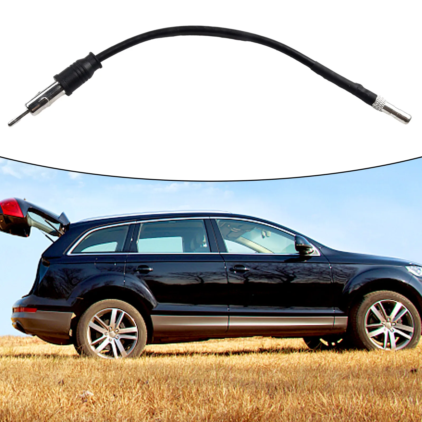 

1pcs Car Radio Stereo Antenna Adapter-Plug For Chevrolet For Chrysler For Dodge Black Exterior Parts Aerials