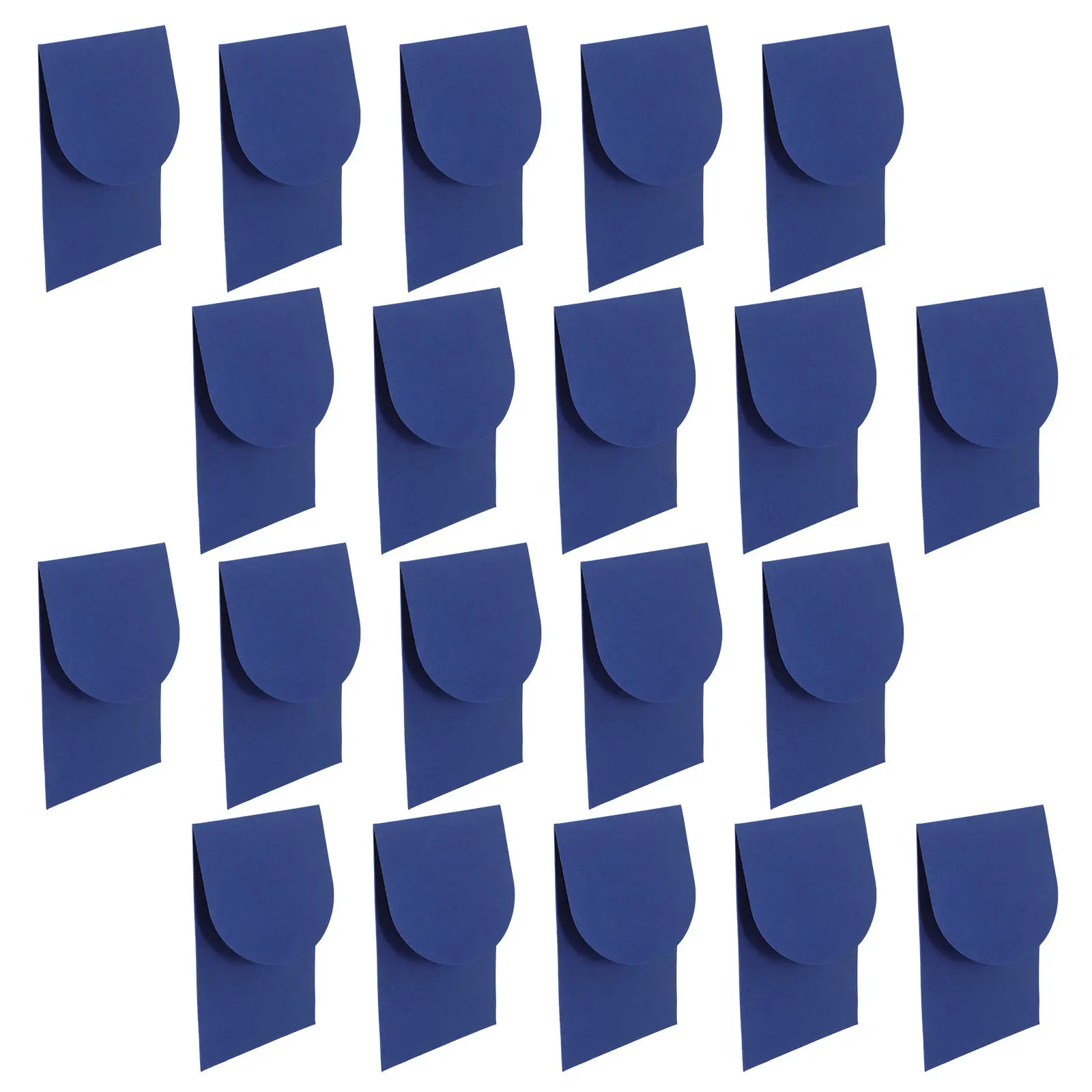 20Pcs Envelopes Plain Card Invitation Universal Size Blue Wedding Lunar New Year Greeting Business Card Postcard Mailing