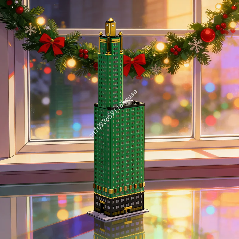 

2793pcs MOC Architecture Skylines Carbon Carbide Building Model Blocks Christmas Gifts Construction Idea Education Toys Brick