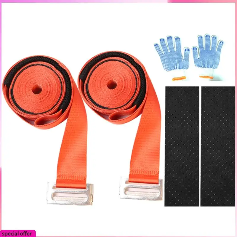 A64Z أشرطة متحركة ورفع قابلة للتعديل لشخص واحد، حزام رفع وتحريك فردي، أشرطة كتف متحركة للاستخدام المنزلي