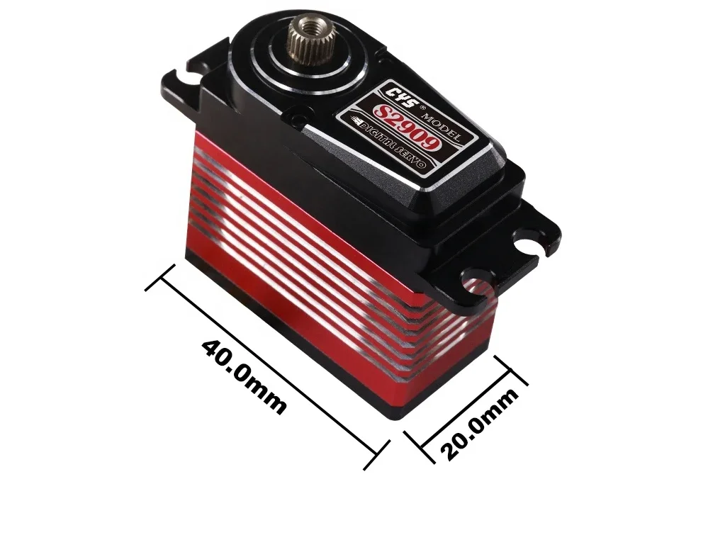 Factory Direct Sale 9kg High Life Expectancy Coreless Standard Size Digital Servo with 25T Titanium Gear