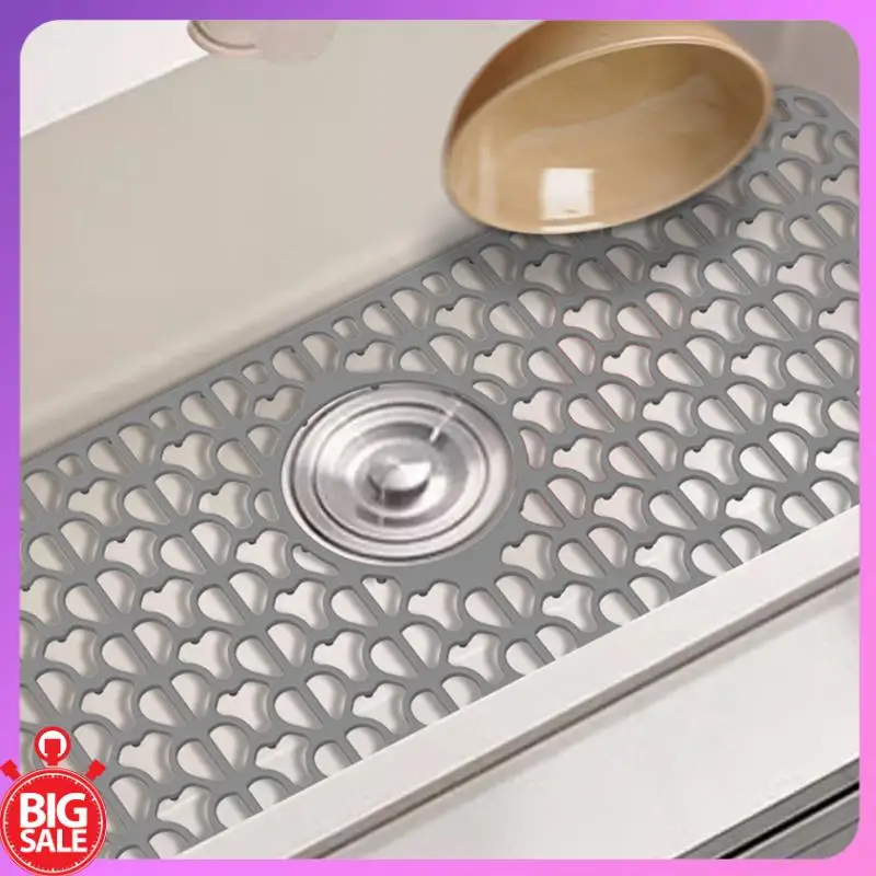 Big Deal Silicone Sink Protectors For Kitchen Sink, 26Inch X 14Inch Sink Mat Grid For Bottom Of Stainless Steel Porcelain Sink