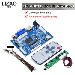 PCB800099-V9 Controller Board 1366x768 1440x900 1024x600 800x600 Support 30 Kinds of Resolution Driver Board Kit for 4.3