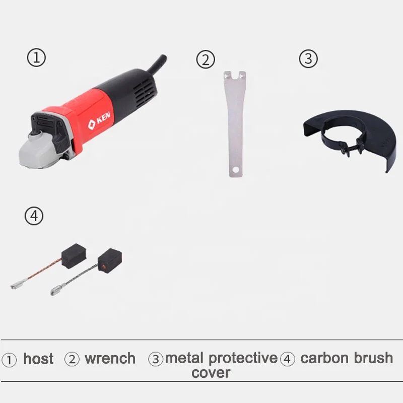 Precio de la máquina amoladora angular 710W Amoladora angular pesada Amoladoras de construcción angular de 100 mm