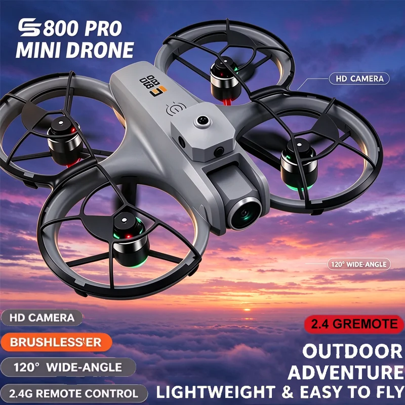 Drone Camera Vlog - Drone ES800PRO Terbaru 2026 dengan Layar,