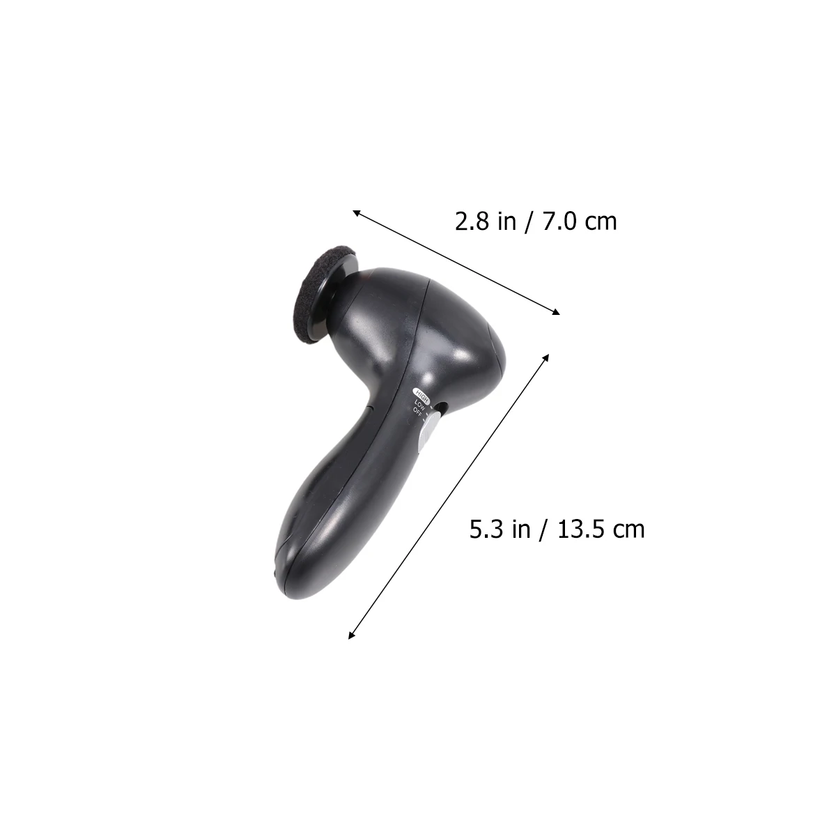 

Electric Shoe Polisher 4 Brush Heads Suede Care Kit Brighten Oil Polishing Dust Brushes Portable Handheld Travel Size