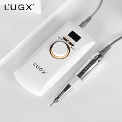 LUGX Coreless Motor Professional Custom 30000 rpm Cordless Rechargeable Portable Nail Drill Machine