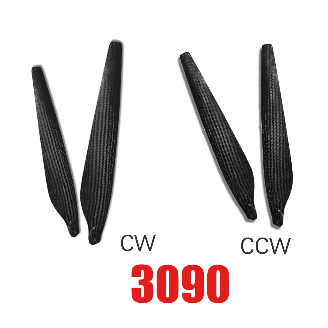 30inch CW CCW  3090 Carbon Fiber Folding Propeller Props Blades For Plant Protection Machine Large Multi-axis Motor