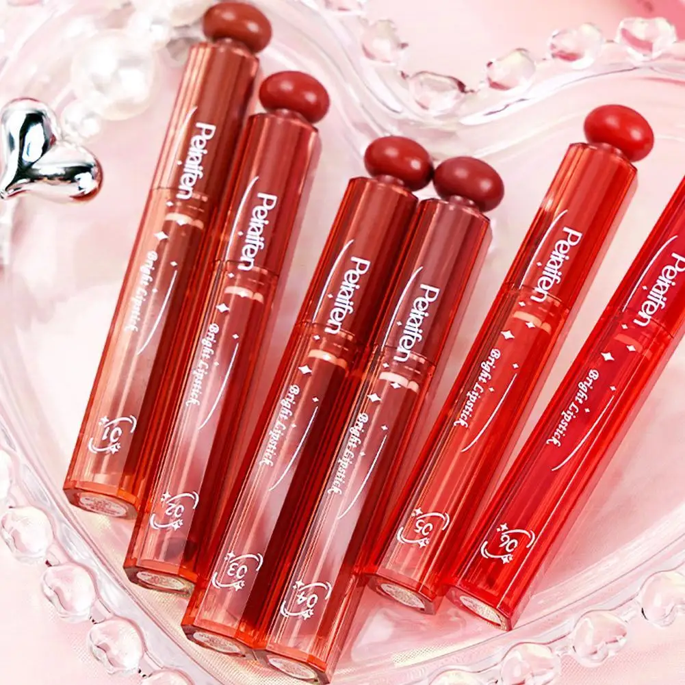 6피스 리퀴드 립스틱 매트 벨벳 립 글로스 세트 다크 레드 브라운 립 글레이즈 키트 방수 보습 투명 립 오일