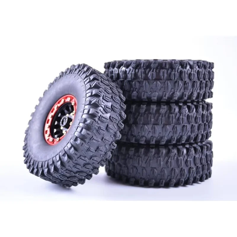 1.9 inch alloy wheel hub with tire for 1/10 Traxxas HSP Redcat Tamiya Axial SCX10 D90 HPI RC Rock Crawler