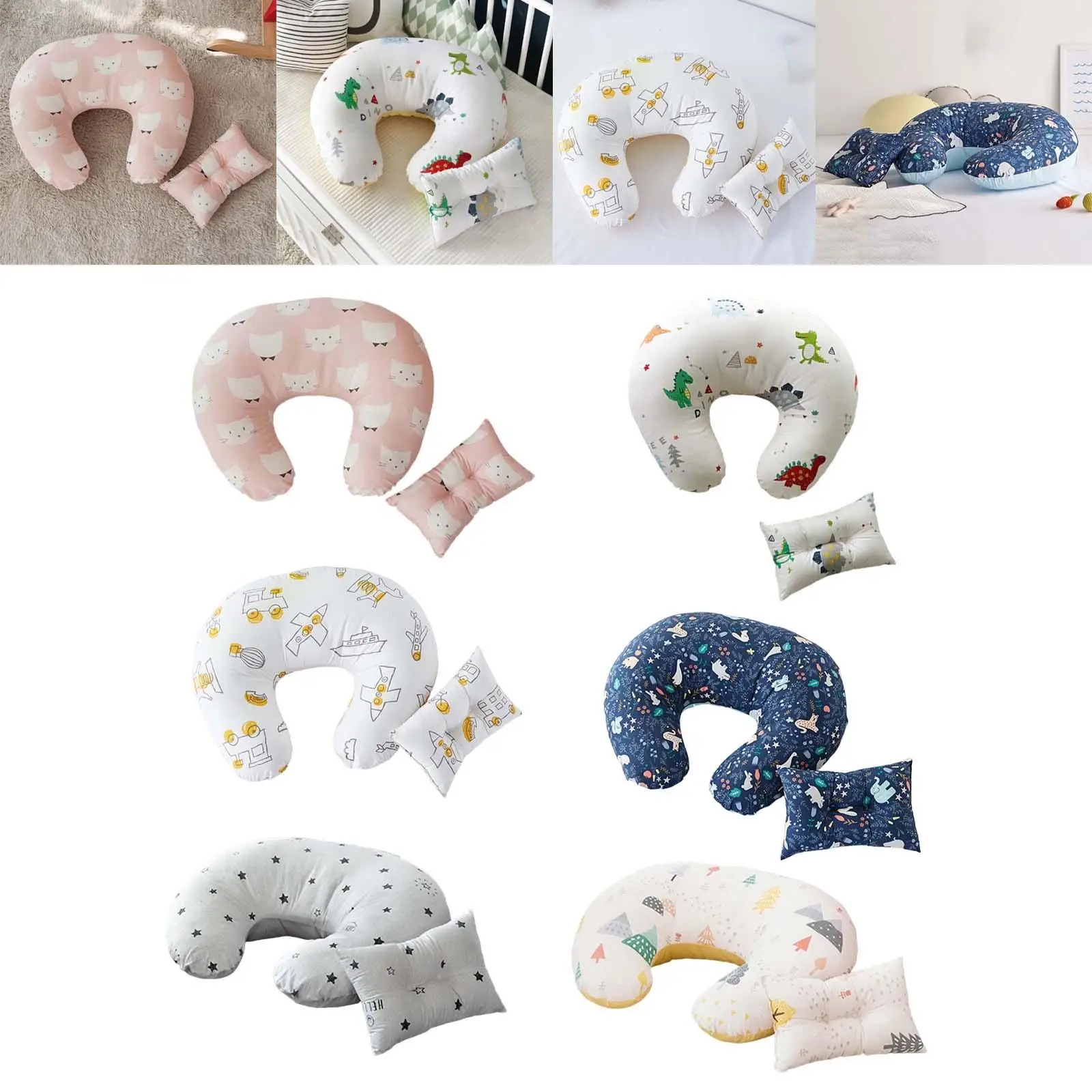 وسادة رضاعة الطفل مريحة لدعم الرضع وسادة جسم الأمومة تغذية وسادة الخصر وسادة نوم للنساء تغذية أمي #1