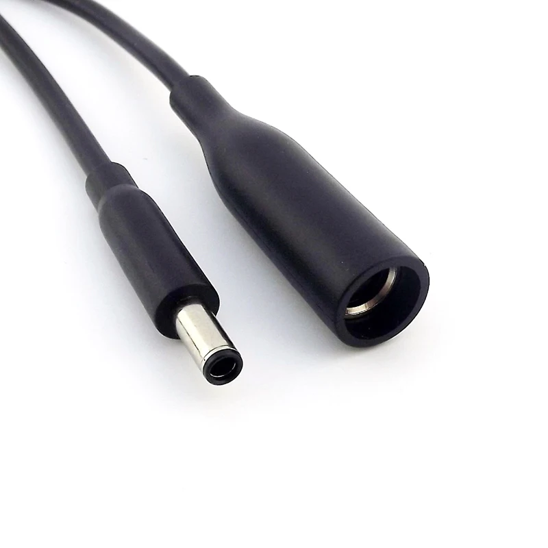 For Dell Laptop DC Power Charge Converter Adapter Cable Cord 7.4x5.0 female to 4.5x3.0 mm male Dropshipping short Cable