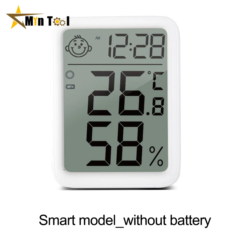 Digital Temperature And Humidity Meter Hygrometer Temperature Monitor LCD Display Home Supply