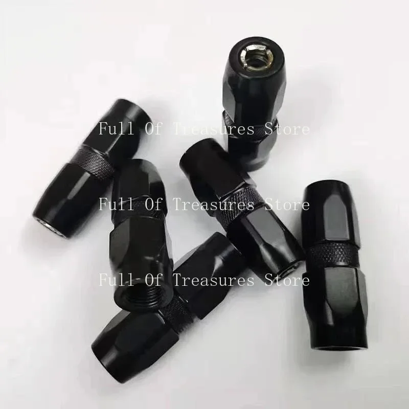 Explosion-proof Grease Gun Nozzles Sharp/Flat Tip Butter Nozzle Grease Gun Accessories Grease Nozzles Threaded Nozzle Irons 2pcs