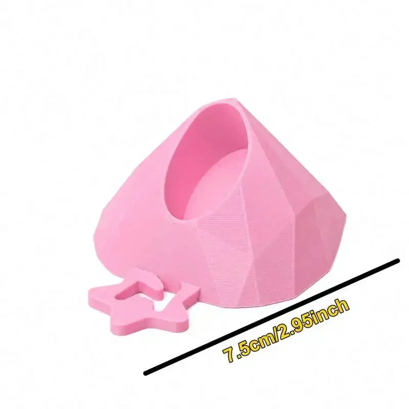 Anti Tip Nail Polish Desktop Display Rack Cosmetic Holder Nail Art Supply Storage Organizer