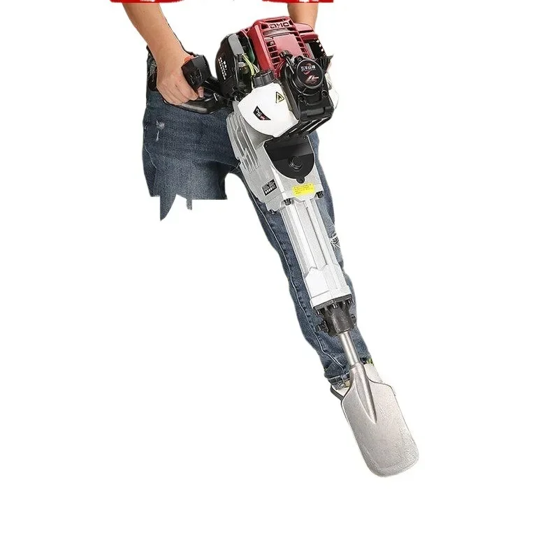 Four-stroke oil pick seedling hoist, portable small tree excavator, excavator, high-power mountain cutting artifact