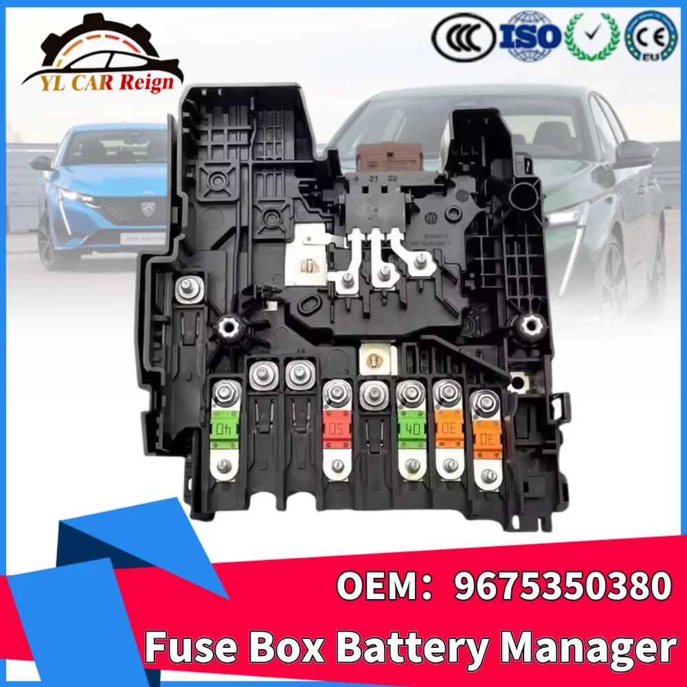 For Peugeot 408 308S 4008 Citroen C4 Picasso Fuse Box Battery Manager Protection Unit BPGA 9675350280 9675350380 9675349880 JL06