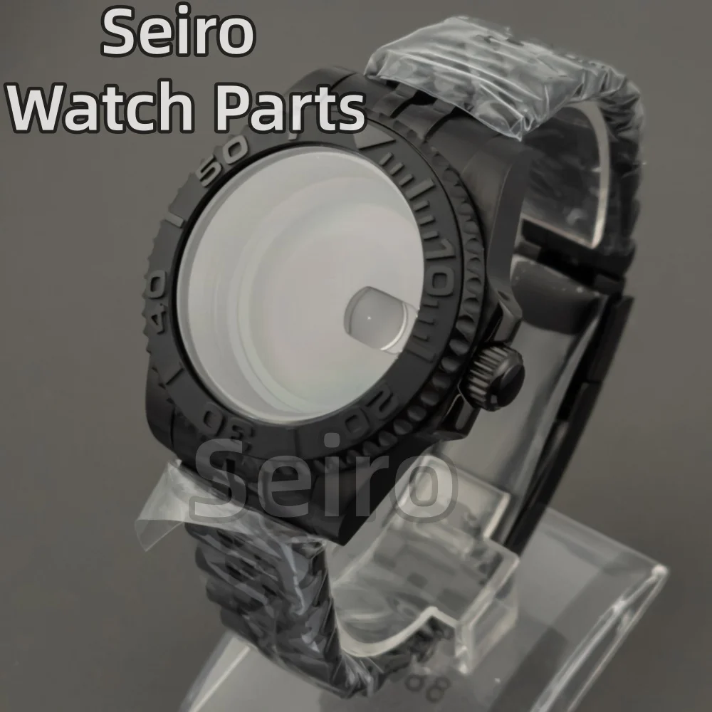 

NH35 Watch Case Jubilee Strap 40mm Solid Stainless Steel Sapphire Glass for SUB GMT NH34 NH36 Movement 28.5mm Dial Waterproof