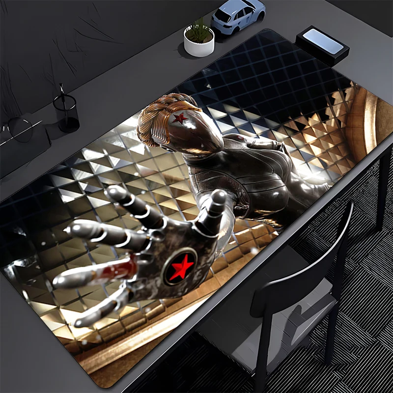 

Anime Mouse Pad Office PC Gamer Atomic Heart Mousepad Laptop Gaming Accessories Desk Mouse Mat Sexy Girl Non Slip Keyboard Pad