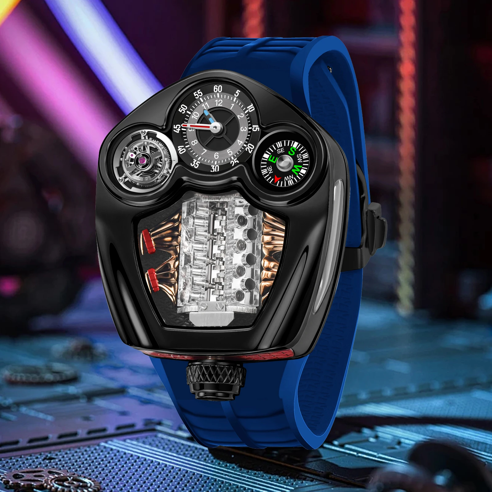 PINDU Design 2025 سلسلة المحرك - مراجعة Luxury Watch Jacob And Co وسعره