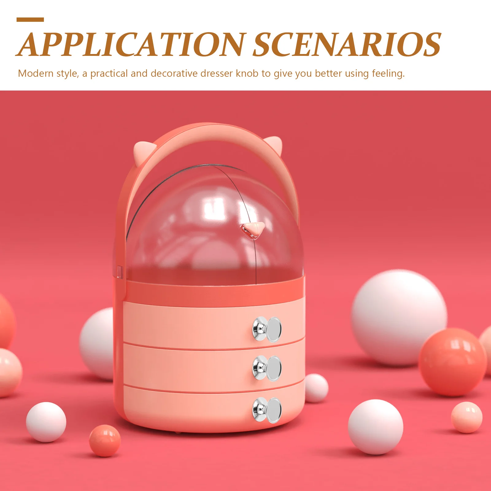 

10 Pcs Aluminum Alloy Handles Kitchen Cabinet Hardware Drawer Pulls Shoebox Knobs for Cabinets