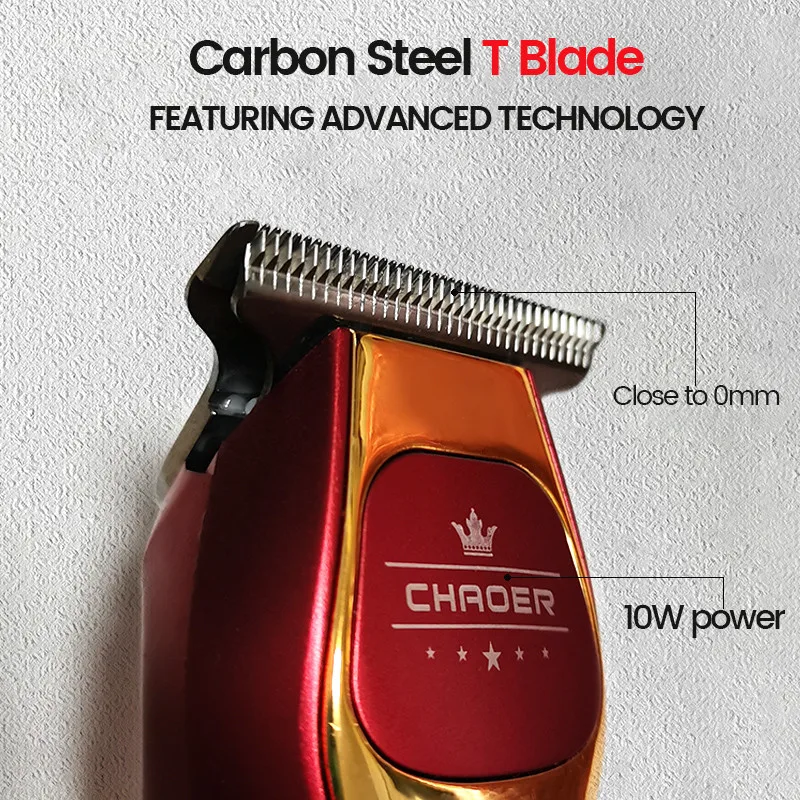 CHAOER A97 Professional Hair Clipper for Men 0 mm Shaved Head Hair Trimmer Machine USB Mini Cordless Hair Cutting Machine