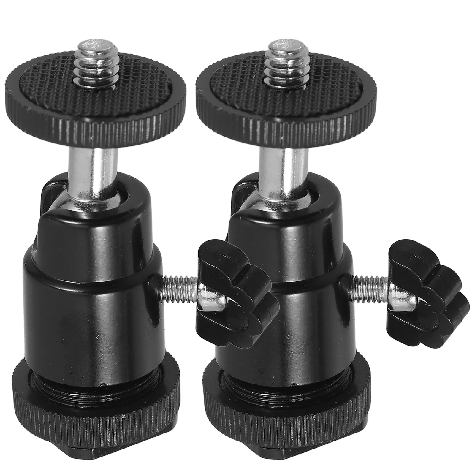 2 قطعة محول ترايبود خفيف الكرة رئيس جبل حامل كاميرات مراقبة عالي الجودة مرفق الملحقات تصميم مستقر الألومنيوم خفيفة الوزن #4