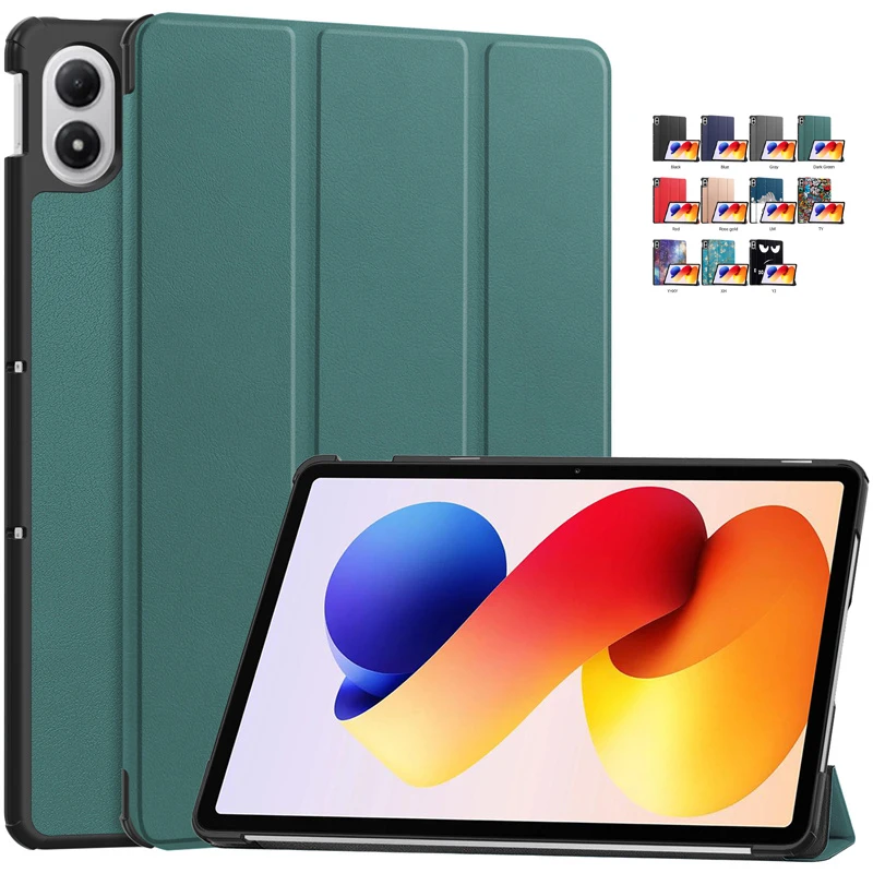 

For Xiaomi Redmi Pad 2 Pro 12.1 inch 2025 Case Tri-Fold PU Leather Stand Tablet Shell Funda For Redmi Pad 2 Pro Case Smart Cover