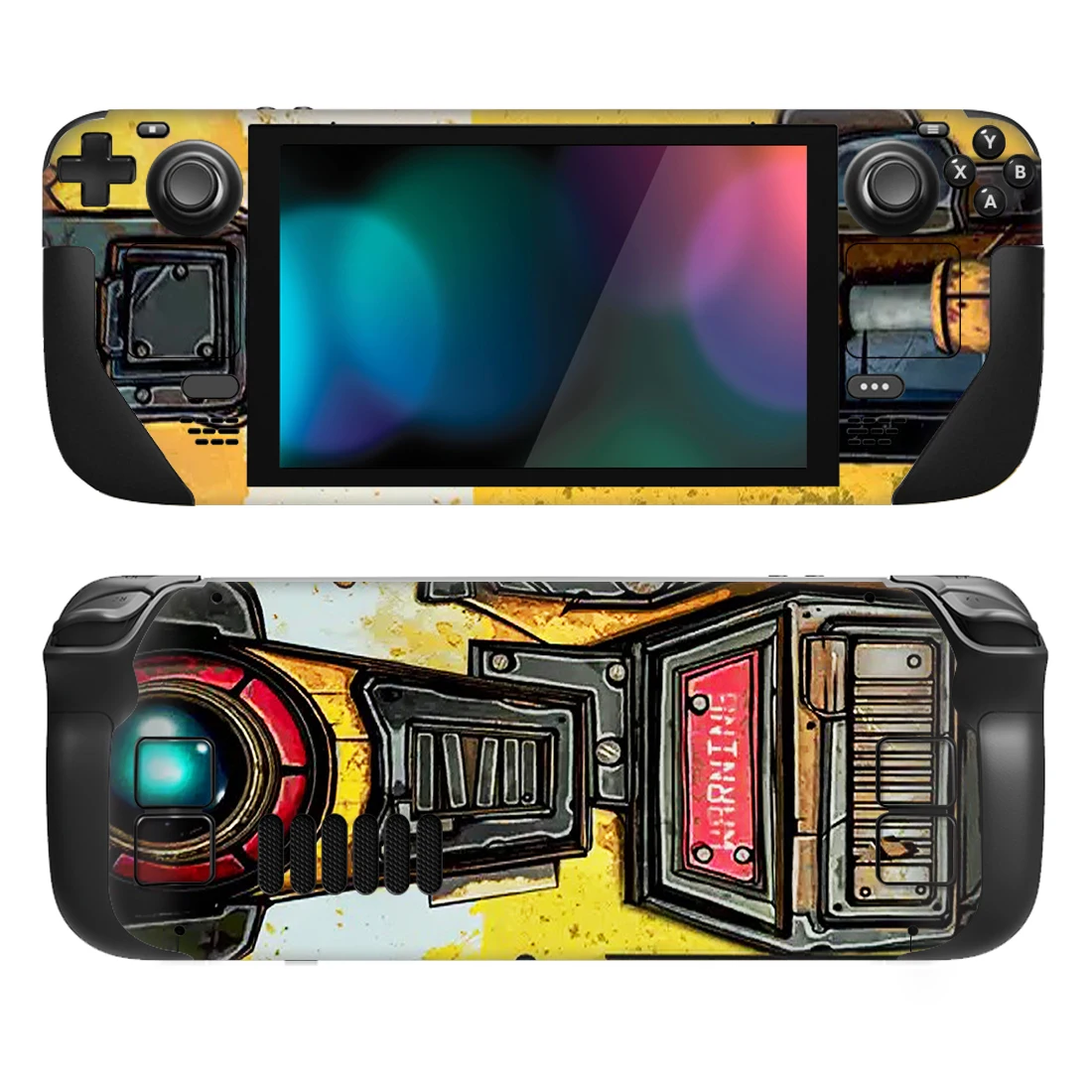 لعبة نمط الفينيل ملصق للبخار سطح وحدة التحكم حامي لعبة اكسسوارات الجلد ملصقا