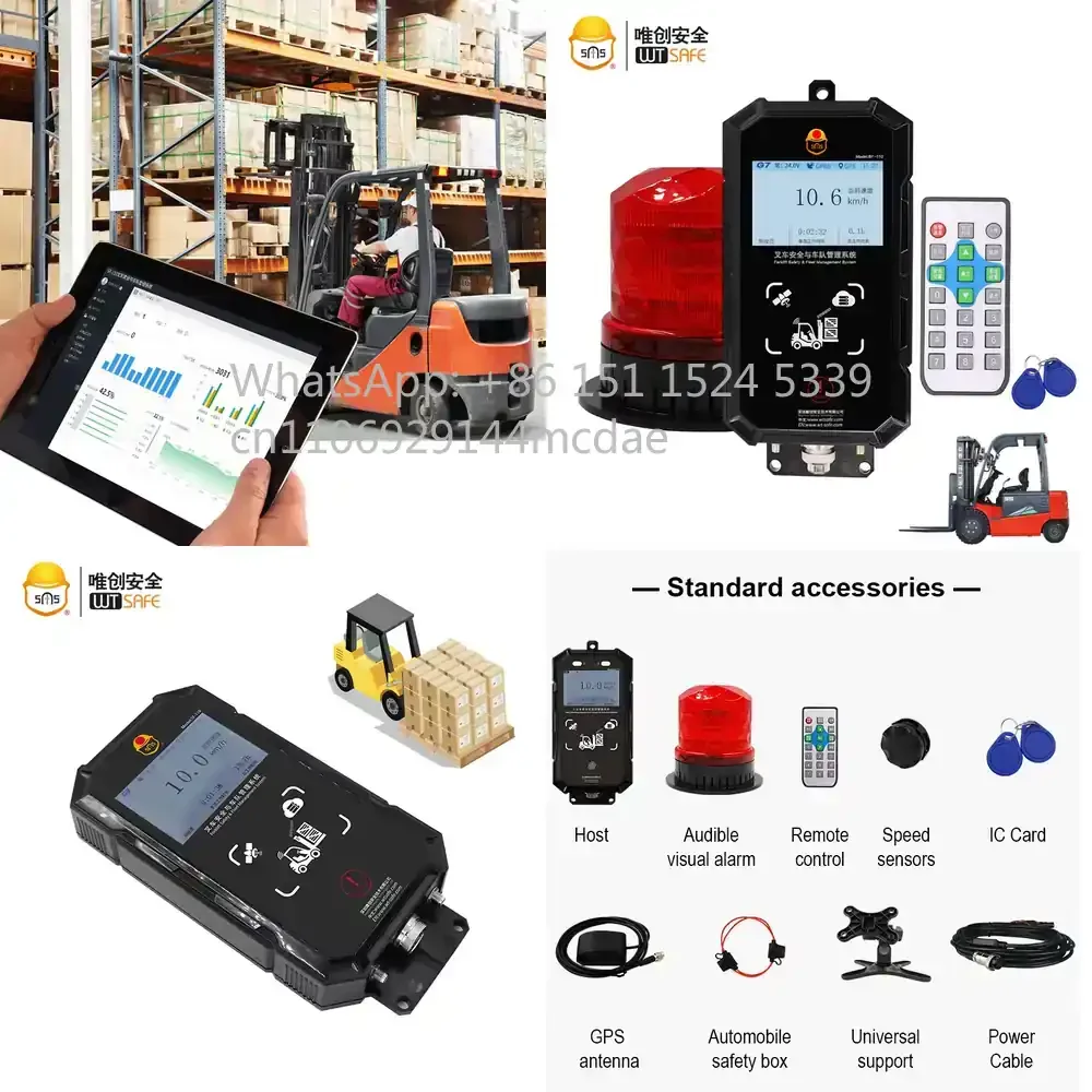 

2026 Real Time Fleet Management Tracking App for Vehicle Monitoring Platform with Two Way Control for Engineering Forklifts