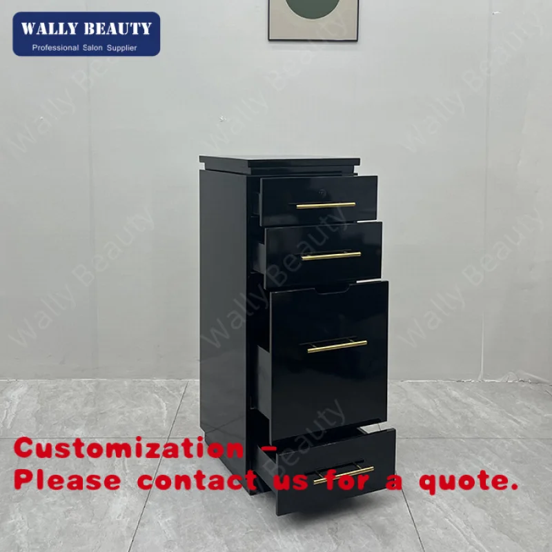 

Customize.Modern Design 4 Wheel Beauty Salon Furniture Salon Trolley