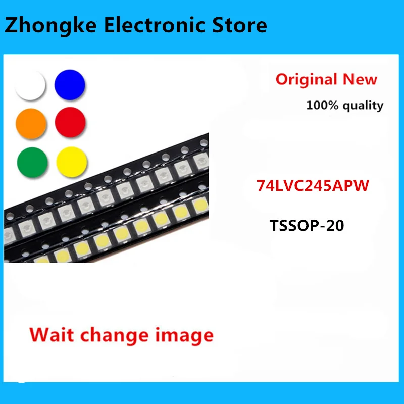 10STKS/LOT  74LVC245APW 74LVC245 LVC245A tssop20 Power audio module