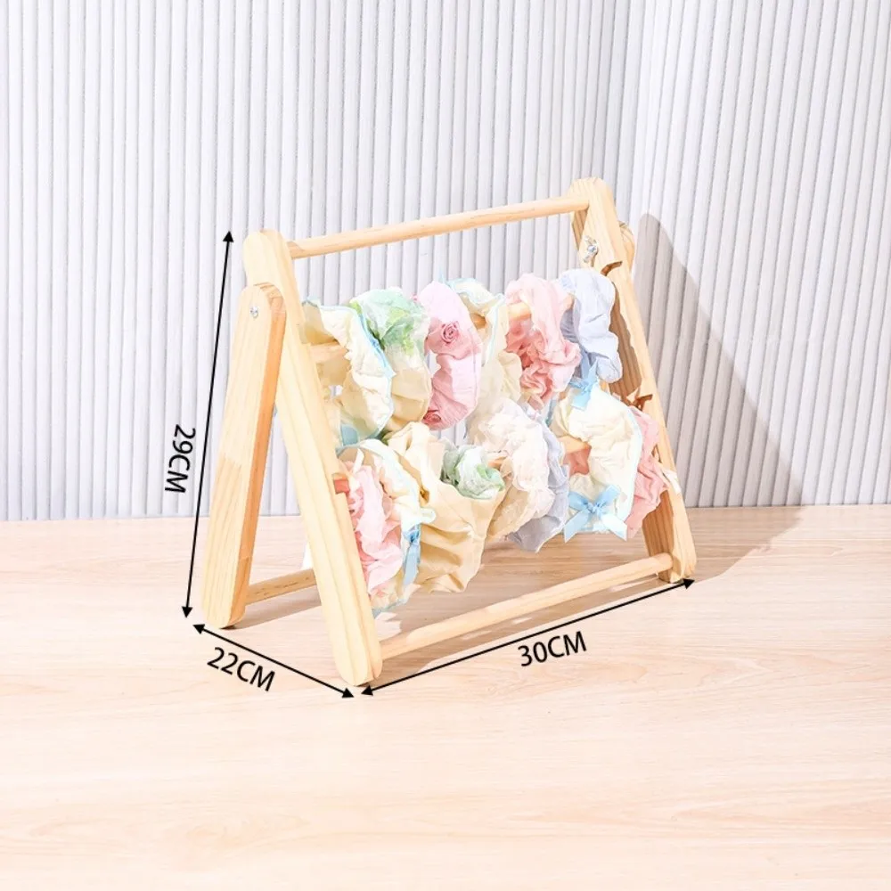 

New Wooden Jewelry Display Stand Detachable Storage Bracelet Display Rack Keychain Holder Bangle Storage Rack
