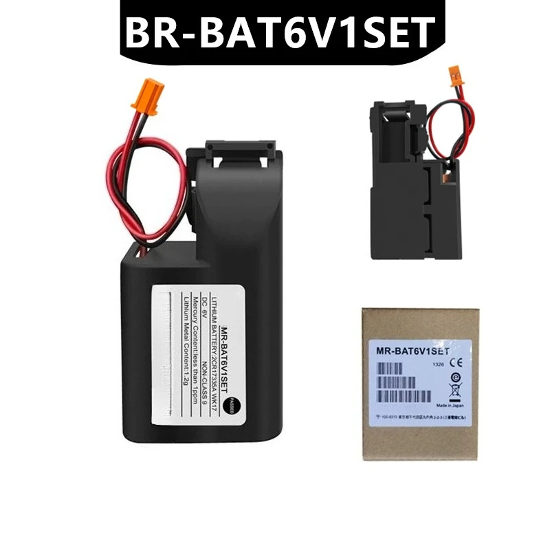 5pcs For mitsubishi m80 system mr-bat6v1set driver j4 servo 2cr17335a cnc machine tool battery cnc