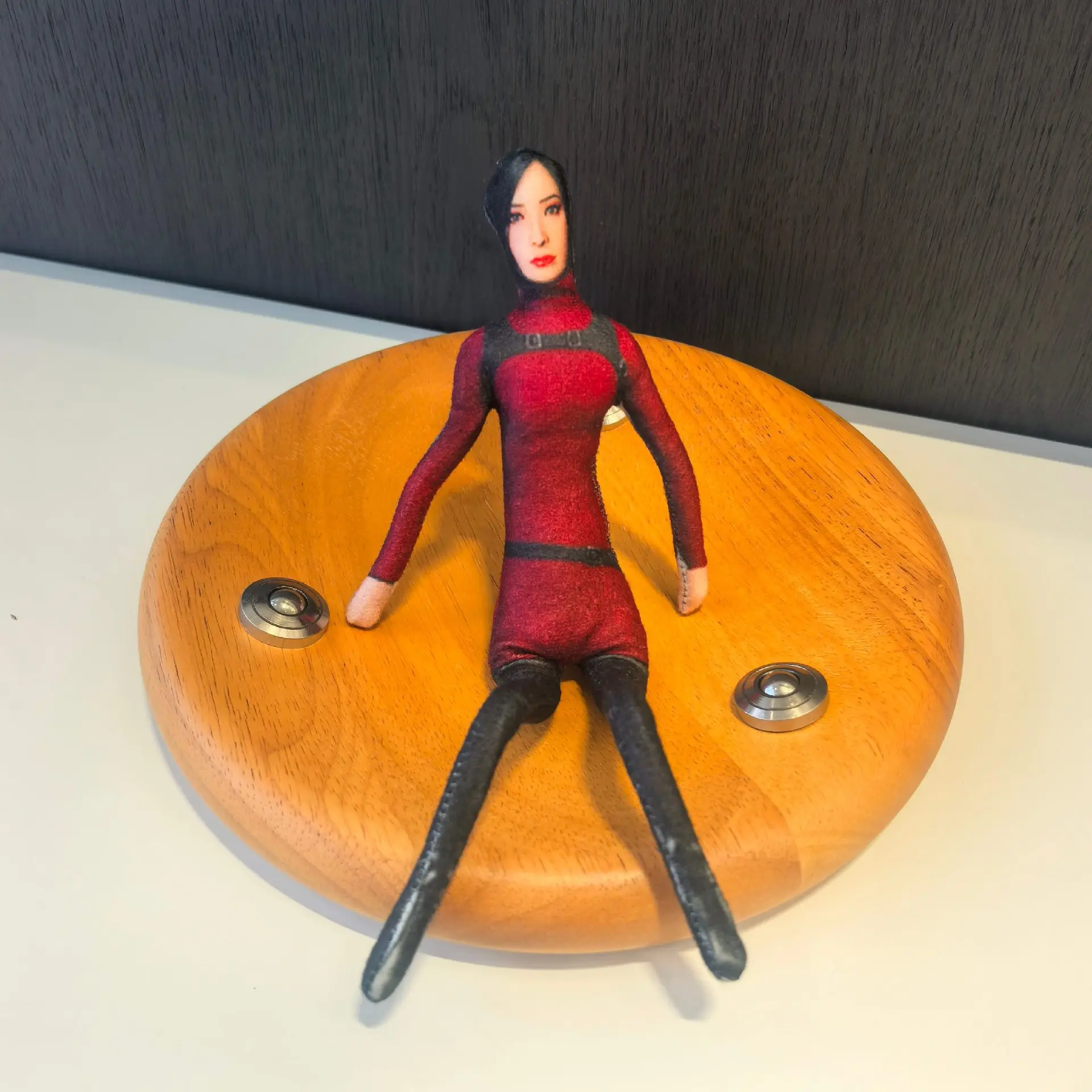 Funny 26cm With Body Wire Flexible Anime Resident Game Evil Character Leon Scott Kennedy and Ada Wong Plush Toys Plushie Doll view 5