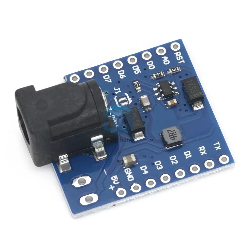 Щит питания постоянного тока V1.1.0 для wemos D1, мини макетная плата, модуль экрана блока питания постоянного тока