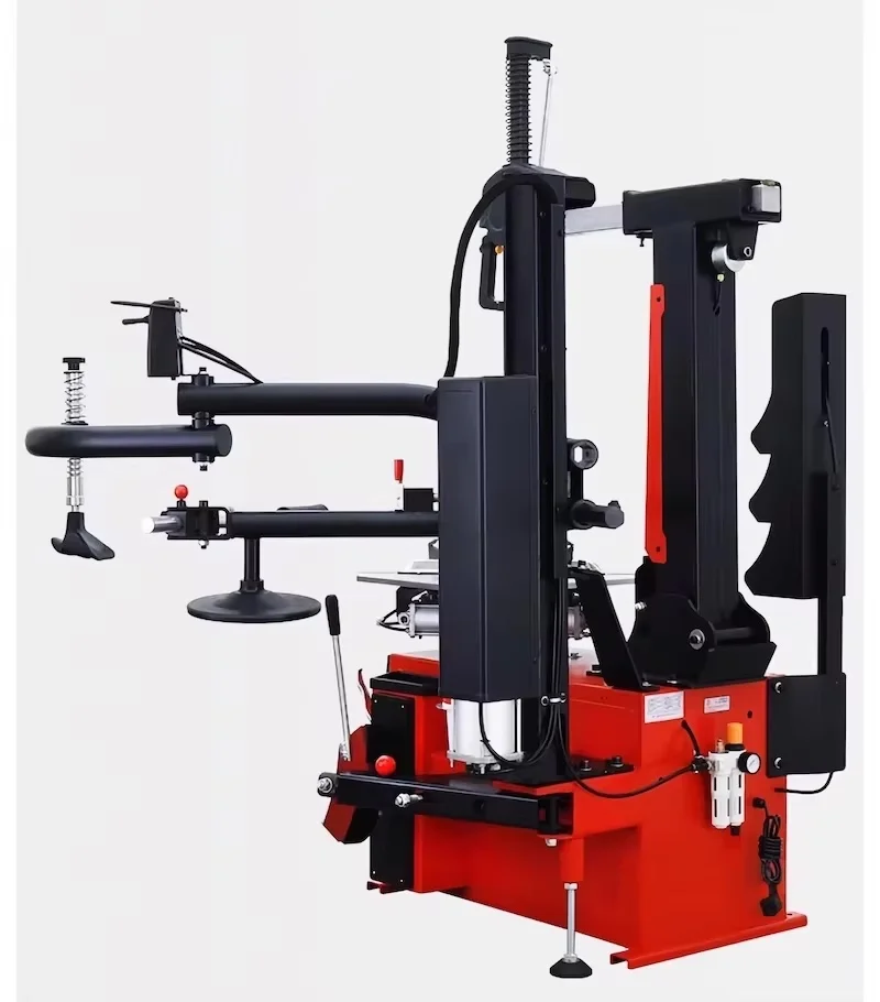 customized Tire Changer Machine with Helper Tyre Fitting Vehicle Tyre Changer Price for Sale Rubber Product Making Machinery