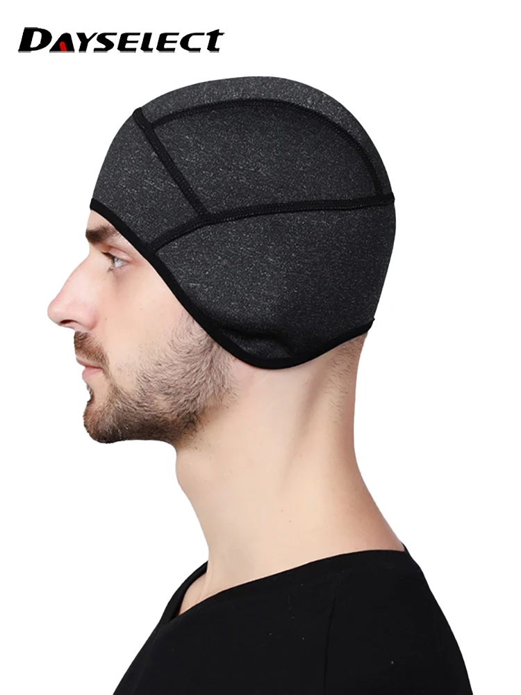 AliExpress Outdoor Riding Warm Beanie Helmets Lining Ear Protection Headgear Windproof Fleece Warm Hat Mountaineering And Skiing Cold Cap
