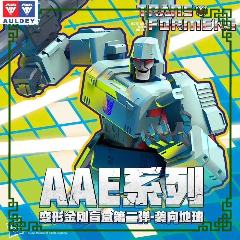 ‌ AULDEY ของเล่น Transformers AAE Series Megatron Goldbug Bumblebee Action Figure ของเล่นสะสมของขวัญ Attack on Earth Ver.2