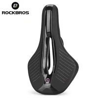 ROCKBROS-sillín de bicicleta ultraligero, transpirable, cómodo, cojín suave de carreras