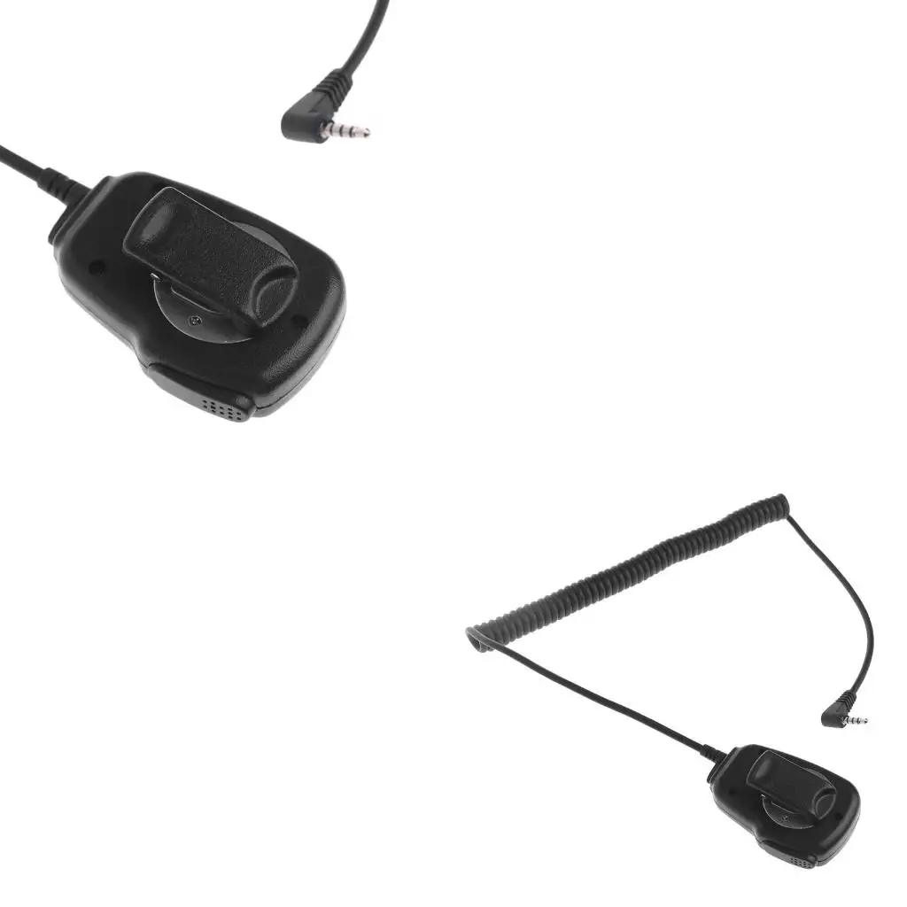 

3.5mm Handheld Speaker Mic PPT For Yaesu VX-1R VX-2R VX-5R FT-60R VX-150 FT-250