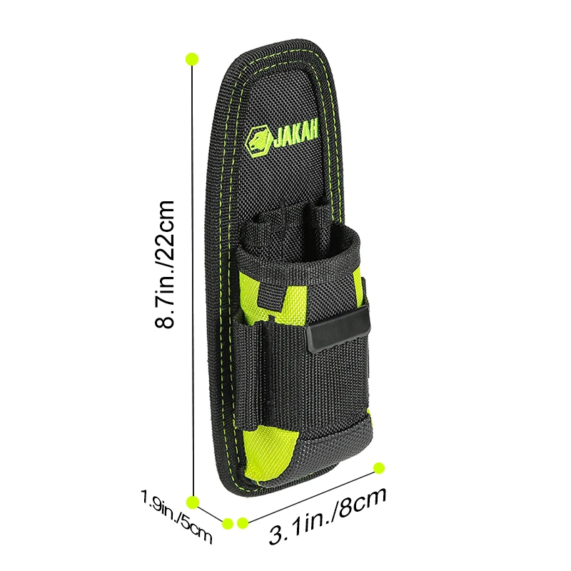Jakah Kleiner Werkzeughalter, Min Work Organizer Werkzeugtasche und Messerhalter mit Schnappclip Mini Electrican Werkzeughalter HL058 – Detail 7