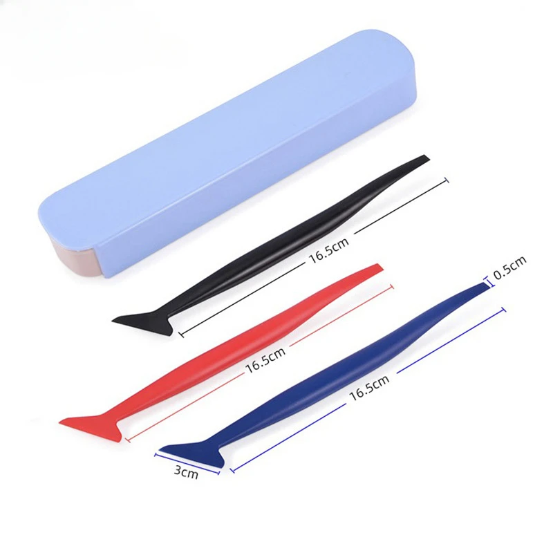 Car Stickers Hardness Wrap Vinyl Tools Micro Squeegee Scraper Car Micro Gasket Squeegee Wrapping Car Tools Scraper Accessories